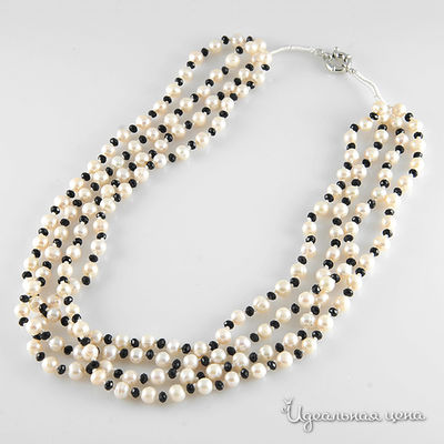 Колье Migura, цвет бежевый, черный