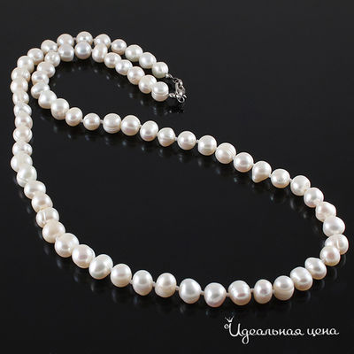 Бусы Migura, цвет сливочный