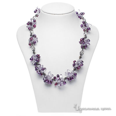 Бусы Migura, цвет сиреневый