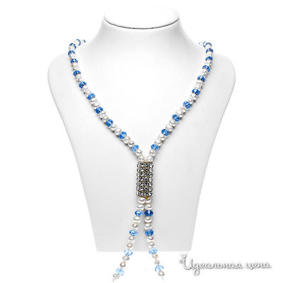 Колье Migura, цвет белый, голубой