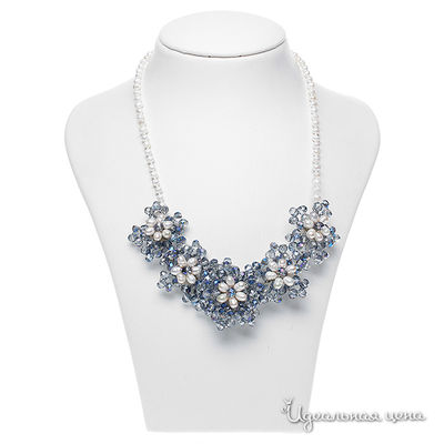 Колье Migura, цвет белый, голубой