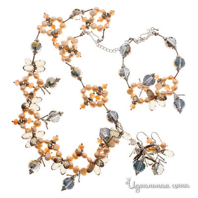 Комплект украшений Эсмеральда, цвет мультиколор