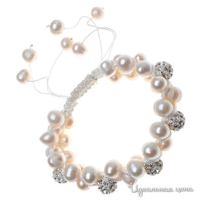 Браслет Migura, цвет белый, серебряный