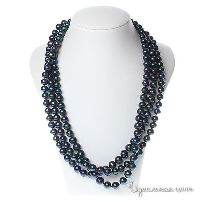 Бусы Migura, цвет темно-синий