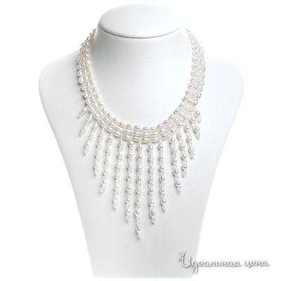 Колье Эсмеральда, цвет белый