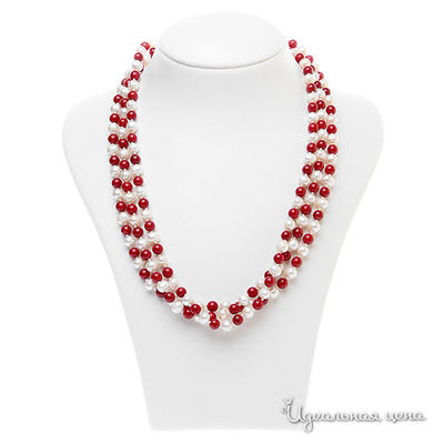 Колье Migura, цвет белый,красный