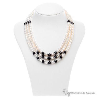 Колье Migura, цвет Белый,черный,серый