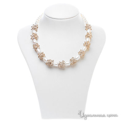 Колье Migura, цвет белый,серый