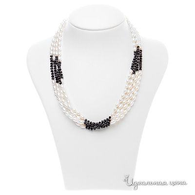 Колье Migura, цвет черный,белый