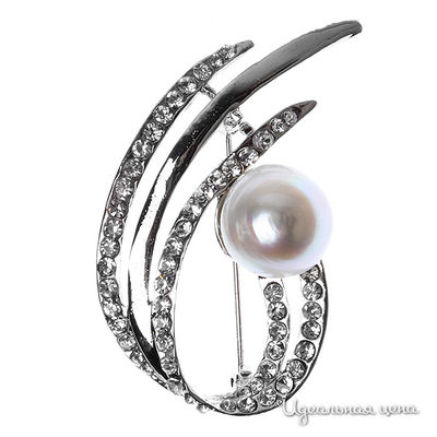 Брошь Migura, цвет Белый