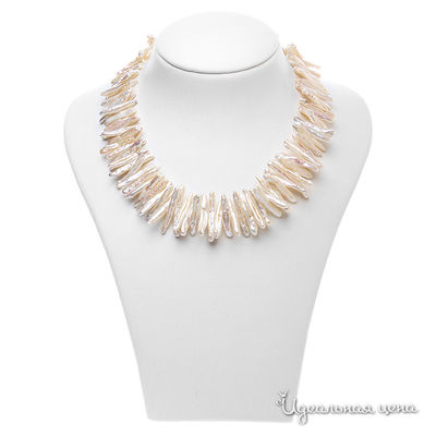 Бусы Migura, цвет молочный