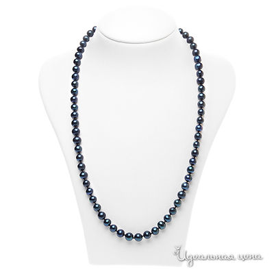 Бусы Migura, цвет серый