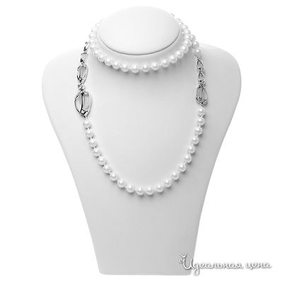 Бусы Migura, цвет Белый,серый,серебрянный