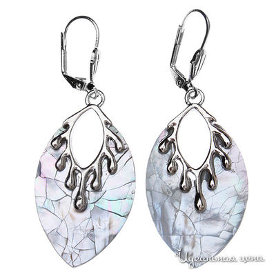 Серьги Migura, цвет Серый,серебрянный