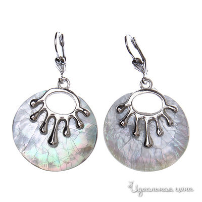 Серьги Migura, цвет Серый,серебрянный