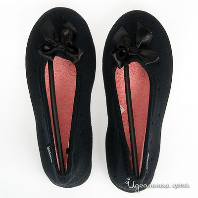 Балеринки Isotoner, цвет цвет черный