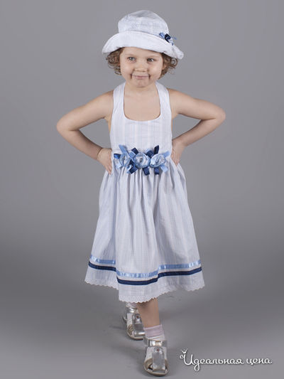 Сарафан Comusl, цвет белый, синий