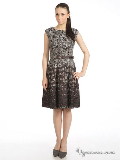 Платье Приз, цвет бордовый