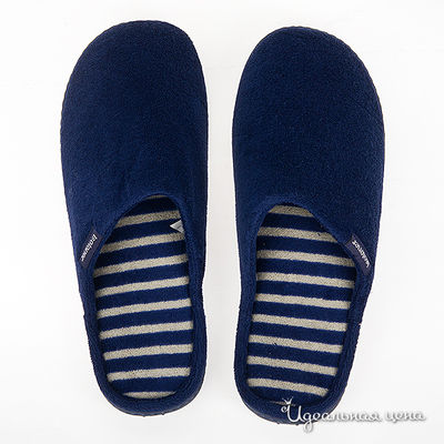 Тапочки Isotoner, цвет цвет синий / белый