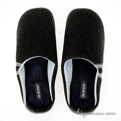 Тапочки Isotoner, цвет цвет черный