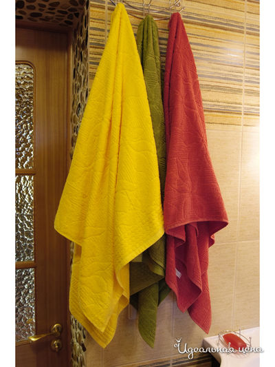 Полотенце 70х140 Buddemeyer S.A., цвет желтый