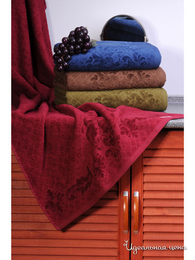 Полотенце, 70х140 см Buddemeyer S.A., цвет коричневый