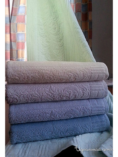 Полотенце, 70х140 см Buddemeyer S.A., цвет голубой