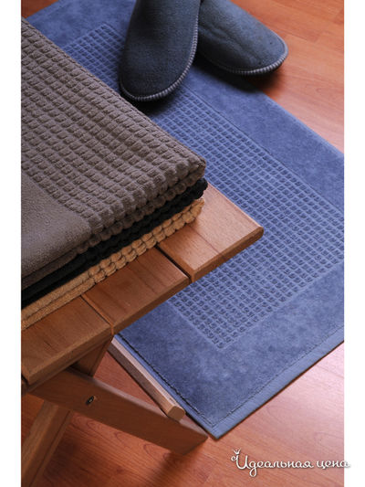 Полотенце для ног, 48х80 см Buddemeyer S.A., цвет голубой