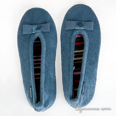 Балеринки Isotoner, цвет цвет голубой