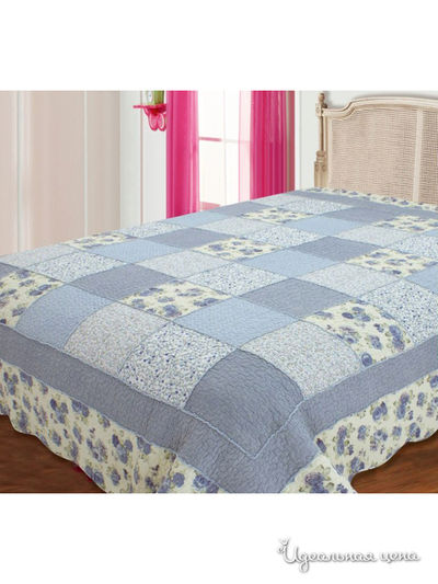 Покрывало 180x220 Budfashion, цвет синий, голубой