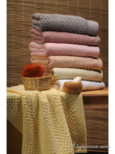 Полотенце, 100х160 см Buddemeyer S.A., цвет светло-оранжевый