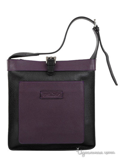 Сумка Arc-en-Ciel, цвет черный-фиолетовый