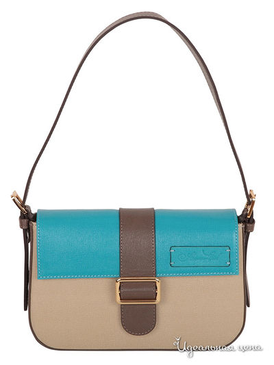 Сумка Arc-en-Ciel, цвет бежевый, голубой, темно-бежевый