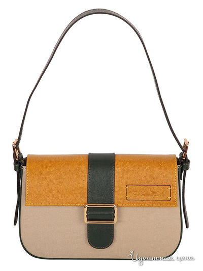 Сумка Arc-en-Ciel, цвет бежевый, желтый, темно-зеленый