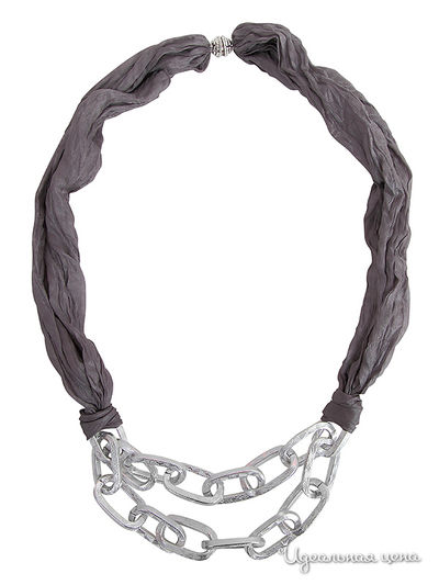 Бусы Arc-en-Ciel, цвет серый