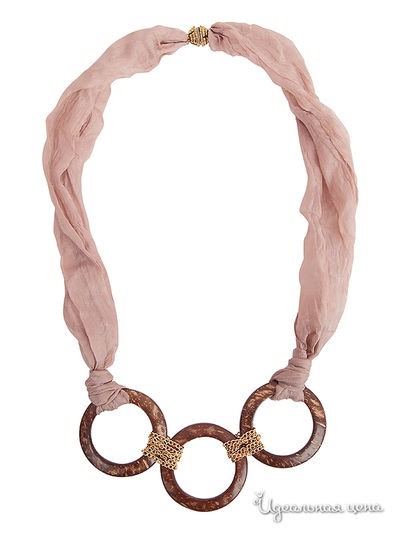 Бусы Arc-en-Ciel, цвет темно-бежевый