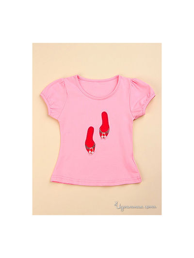 Футболка Jane Flo, цвет розовый