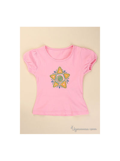 Футболка Jane Flo, цвет розовый