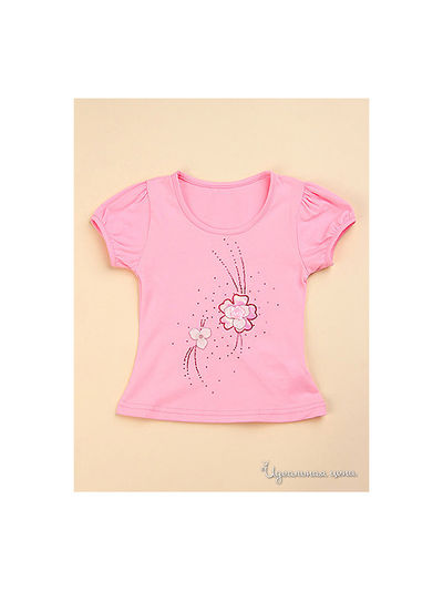 Футболка Jane Flo, цвет розовый