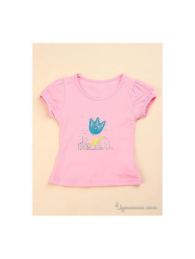 Футболка Jane Flo, цвет розовый