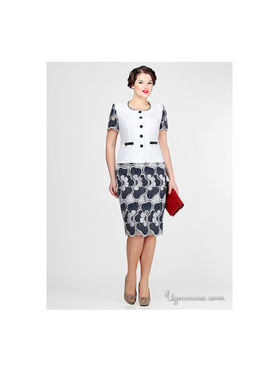 Комплект Elza, цвет белый, темно синий