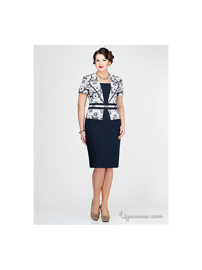 Платье Elza, цвет белый, черный