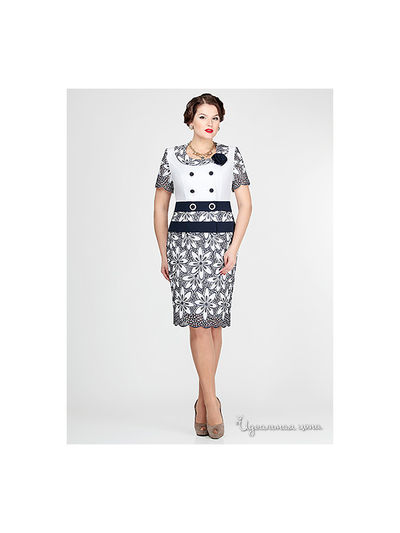 Костюм Elza, цвет белый, черный