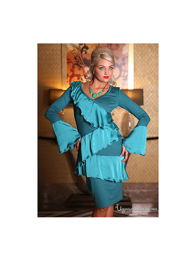 Платье Medini, цвет бирюзовый