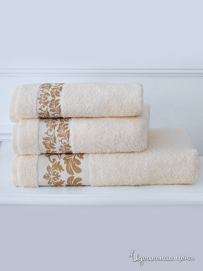 Комплект полотенец Togas, цвет экру