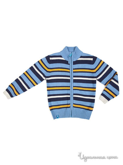Кардиган PlayToday, цвет синий, желтый, белый, голубой