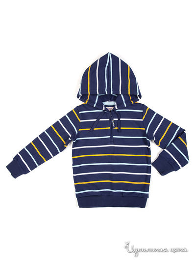 Толстовка PlayToday, цвет синий, желтый, белый, голубой