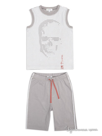 Комплект S’COOL!, цвет серый, белый