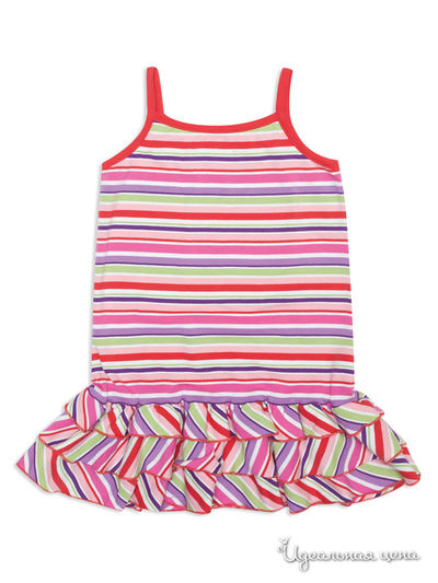 Сарафан PlayToday, цвет розовый, сиреневый, зеленый