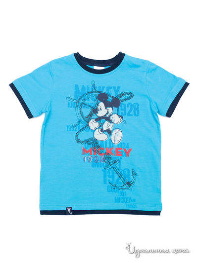 Футболка PlayToday, цвет голубой, синий